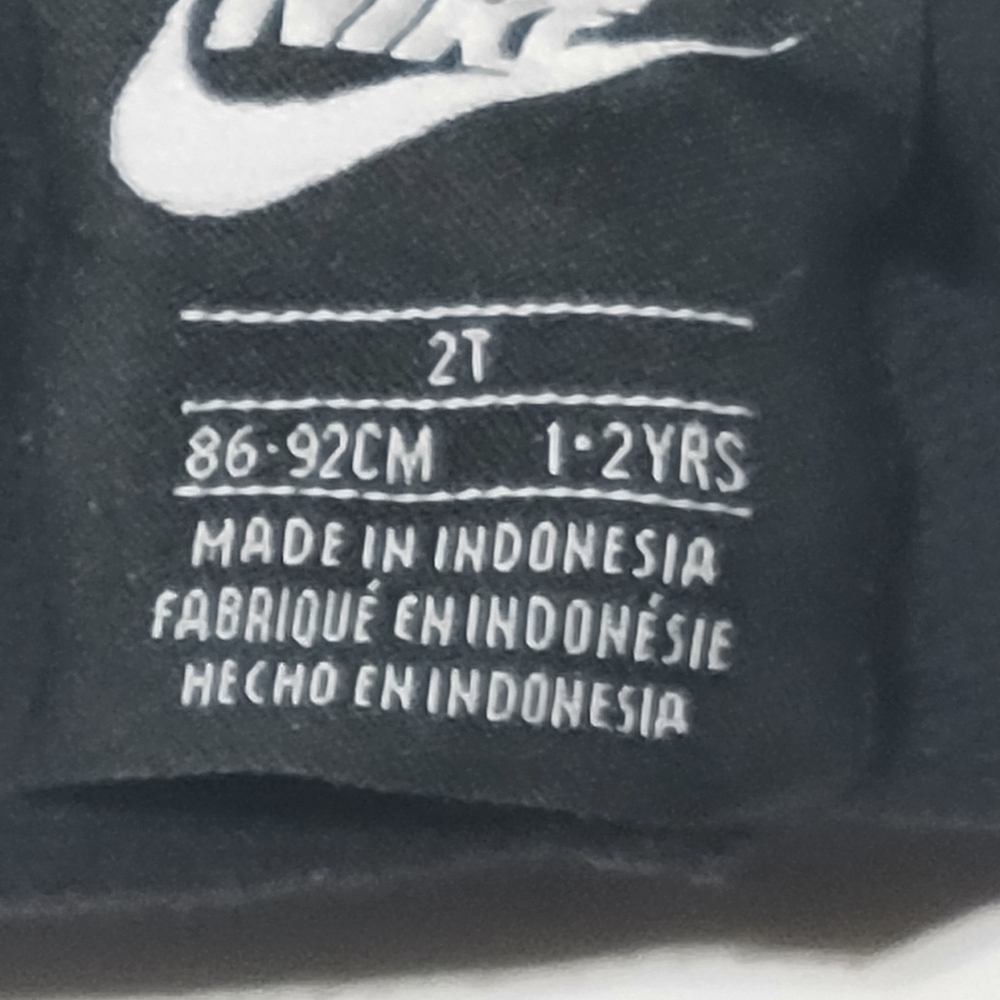 Nike Girls Athletic Shorts Black Pink Trim Size 2T Dri-FIT - Picture 5 of 5